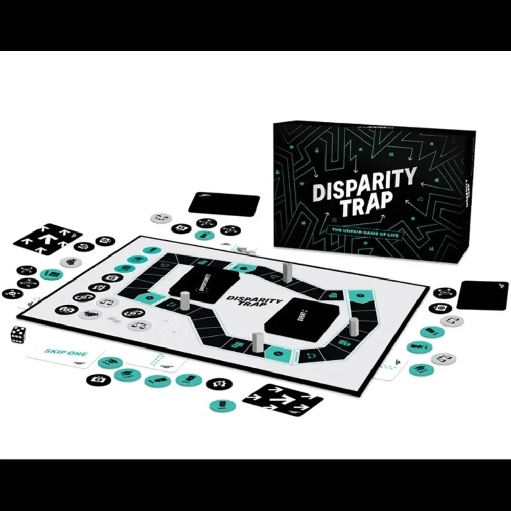 Disparity Trap board Game ~ The Unfair Game Of Life ~ New Sealed Box!